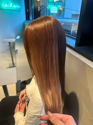 カラー ながたに あやか🎀のヘアスタイル
