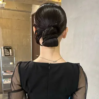 ロング ヘアアレンジ 暖色/レイヤーカット 🌙オノユリカのヘアスタイル