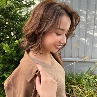 ミディアム ✨10000円以内で 叶う艶髪✨のヘアスタイル