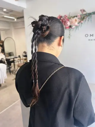 ヘアアレンジ 土田 愛友のヘアスタイル