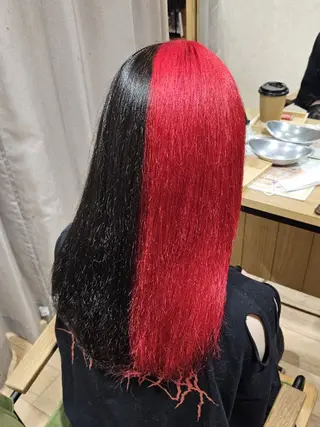 ロング カラー ACTOR所属・外戸口未優利 /ケドグチミユリのヘアスタイル