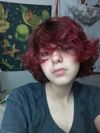 ミディアム カラー パーマ メンズ 吉田一輝 外国人パーマのヘアスタイル