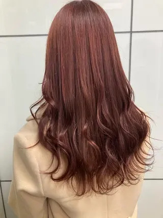 セミロング カラー 髪質改善/痛ませ ないカラー/西村航大のヘアスタイル