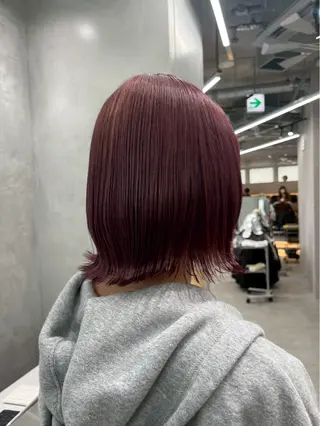 カラー 🌸ハイトーンカラー ゆずな 🌸のヘアスタイル