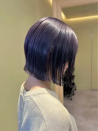 ショート ボブ/ぱつっとボブ/ 谷口 海星のヘアスタイル