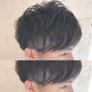 ショート メンズ 嶋佐 昌大 シマサマオのヘアスタイル
