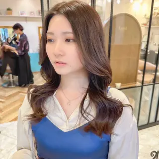 ロング カラー 💎巻ける縮毛矯正/ 艶髪💎石渕智也のヘアスタイル