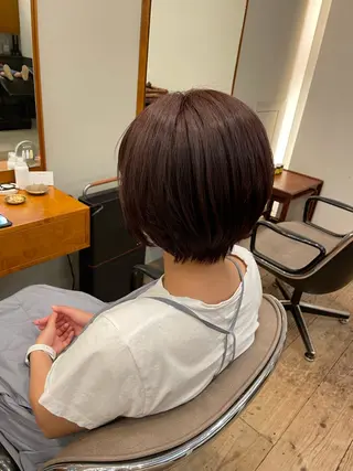 ショート tete nico所属・似合わせ/ヘアカラー nanami🌸のヘアスタイル