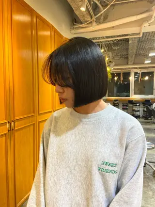 ミディアム レディースカット🎀 NANAHAのヘアスタイル