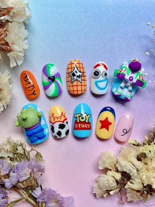 ネイル シェアサロンLei.g(レイジー)所属・3Dアートネイル💗 都築レナのネイルデザイン