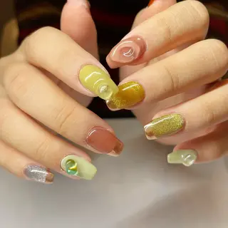 ネイル RUKA 美容院×ネイリストのネイルデザイン