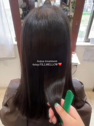 ミディアム 💚カラーモデル募集 中/ miyu💚のヘアスタイル