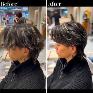 ショート パーマ メンズ 🔮メンズ縮毛矯正 毛流れパーマ💎竹永のヘアスタイル