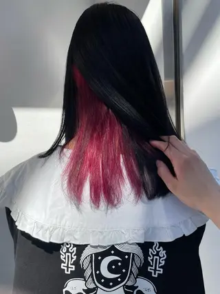 セミロング カラー 中目黒🌼 🌼ハナのヘアスタイル