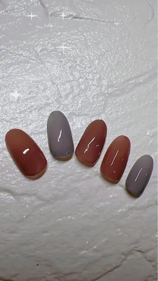 カラー ネイル ecru エクリュのネイルデザイン