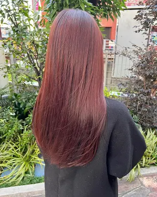 ロング 菅原リキヤ くびれレイヤーヘアのヘアスタイル