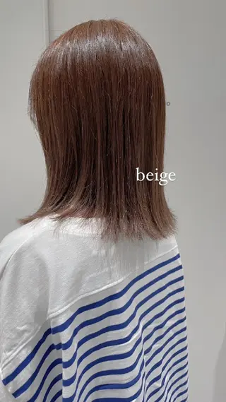 カラー 暗髪艶カラー/ ナチュラル/maiのヘアスタイル