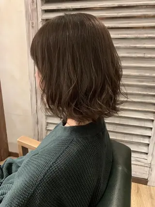 ショート カラー SALOWIN(サロウィン)広島並木通り所属・田村和範/似合わせ カラー/縮毛矯正のヘアスタイル