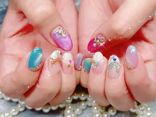 ネイル 藤田 月のネイルデザイン
