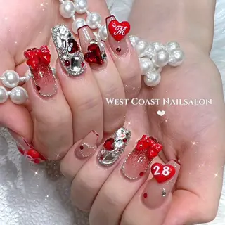 ネイル west coast スカルプ専門店のネイルデザイン