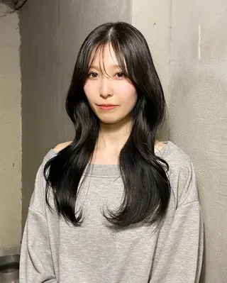 ロング カラー roijir キエのヘアスタイル
