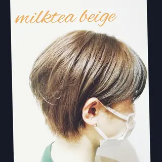 ショート カラー Culumi所属・Culumi クルミ 松井照雄/梅田茶屋町のヘアスタイル