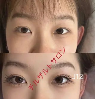 マツエク・マツパ あや🥑 チルザルトサロンのマツエク・マツパデザイン