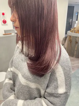 ロング ♡似合わせハイトーン ♡maiのヘアスタイル