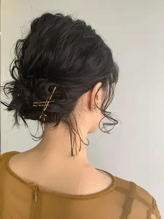 ヘアアレンジ nuu所属・💜ショート💜 ウルフ、ボブ二色亜美のヘアスタイル