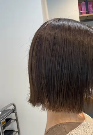 ショート カラー レイヤー/透明感ツヤ カラー/Rinのヘアスタイル