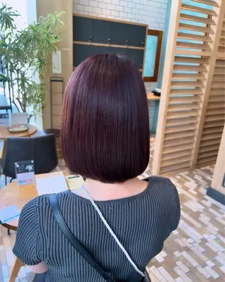 ミディアム カラー 🫧Ai/ ロロネー森ノ宮💖のヘアスタイル