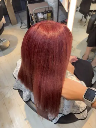 カラー miyu/ボブ/ 透明感カラー/栄のヘアスタイル