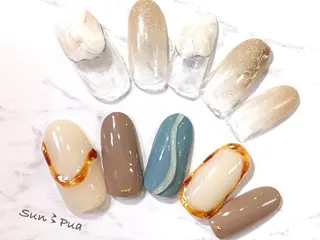 ネイル @.Freestyle 【フリースタイル】所属・根本 奈美のネイルデザイン