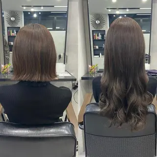 ロング カラー ヘアアレンジ ar+ ❤︎ maiのヘアスタイル