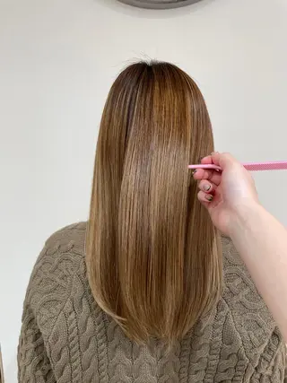 ロング インナーカラー/ 韓国風🌿RIKOのヘアスタイル