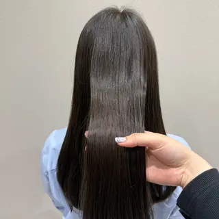 ロング 助川 心菜のヘアスタイル
