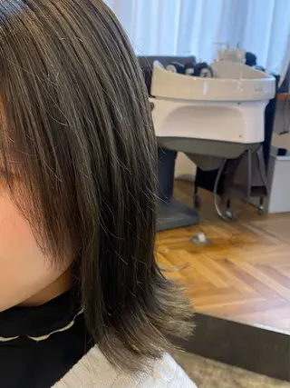 ショート ショート/ボブ/顔周 りレイヤー/RINAのヘアスタイル