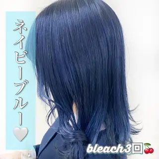ミディアム カラー ヘアアレンジ 💕上野美容師☁ ブリーチ💖サワのヘアスタイル