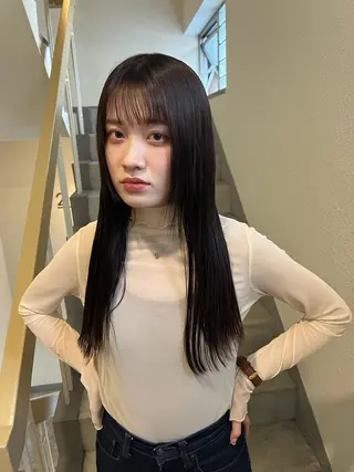 ロング SIKI yuuna レイヤーカット🪽のヘアスタイル