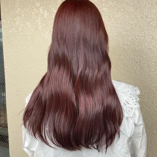 ロング カラー ヘアアレンジ 韓国レイヤー/ 顔周り💕田中将吾のヘアスタイル