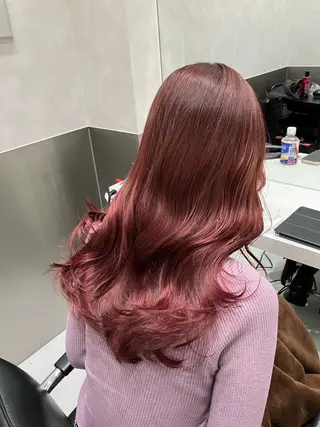 ロング カラー GO TODAY SHAIRE SALON原宿vita店舗所属・🩷完全マンツーマン 💖ASAHIのヘアスタイル