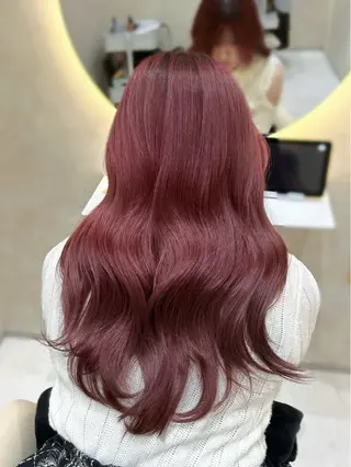 ロング カラー zina ୨୧˖* moeのヘアスタイル