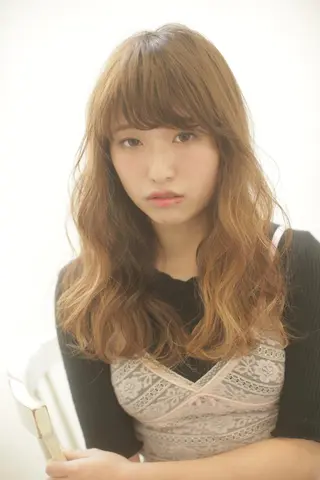 ミディアム 美髪形成!色素改善! 秋田 和輝のヘアスタイル