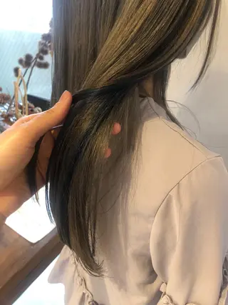 ロング カラー bococa りんのヘアスタイル