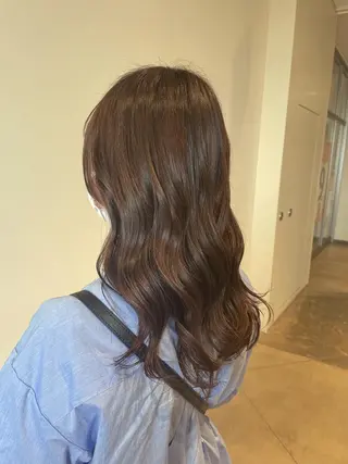 ロング 中尾 唯音名のヘアスタイル