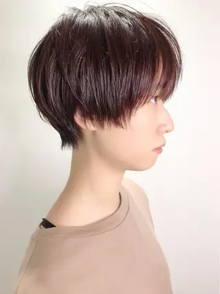 ショート シンプル+αな デザインを 松崎陸のヘアスタイル
