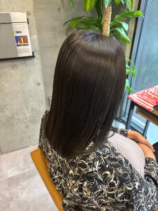 ミディアム ユイナ カラーモデル大募集のヘアスタイル