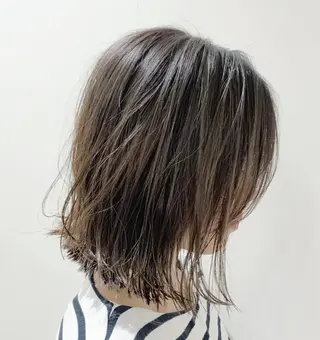 ミディアム カラー salon m ni サロンマーニ所属・久保田 一のヘアスタイル