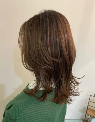 ミディアム 🦋透明感 艶カラー Rie🦋のヘアスタイル