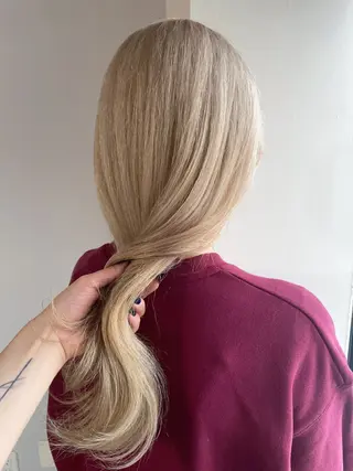 ロング カラー 透明感カラー/推しカ ラー☁️JURAのヘアスタイル